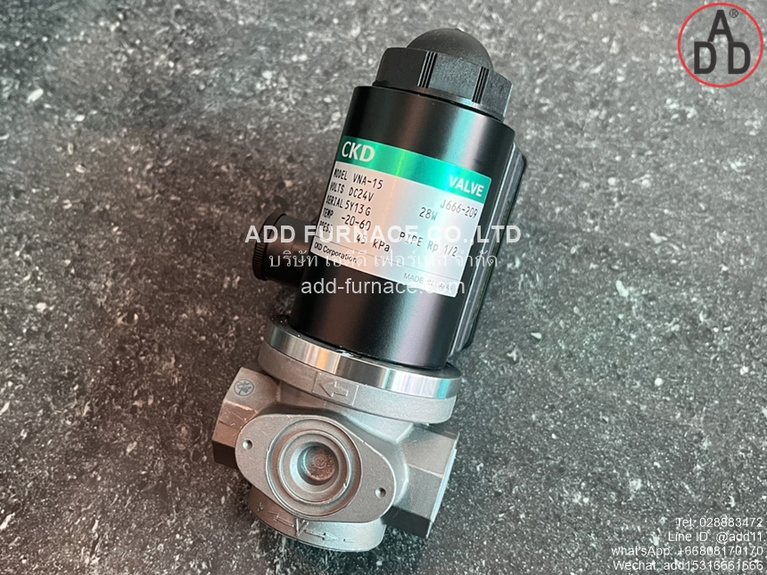 CKD MODEL VNA-15 DC24V (12) 